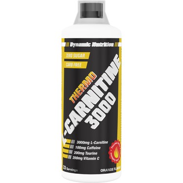 Dynamic Nutrition Dynamic Thermo L-Carnitine 3000 mg 1000 ml