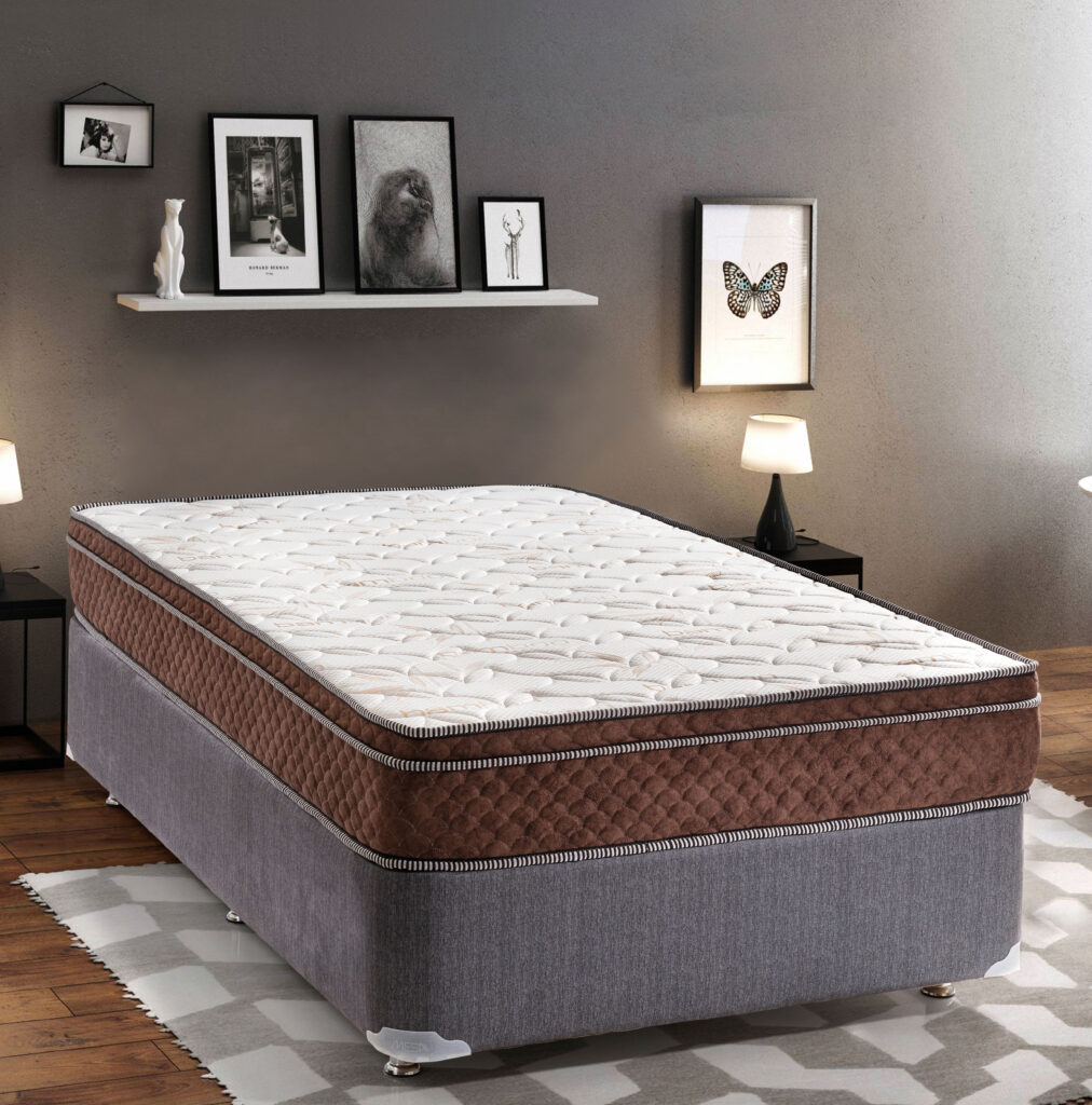Heyner Çift Yönlü Bamboo ve Organic Cotton Yaylı Yatak