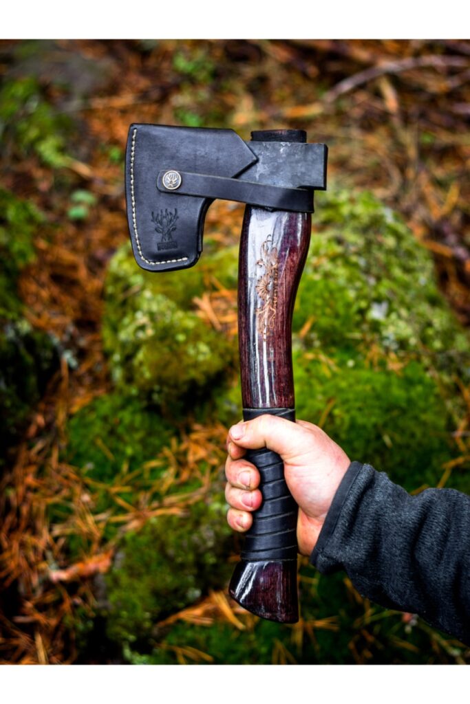 Megaton V Axe Balta 36cm Kılıflı Kamp Baltası