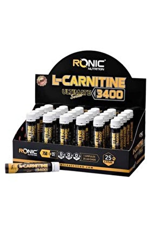 Ronic Nutrition L-carnitine Ultimate Series 3400 Mg