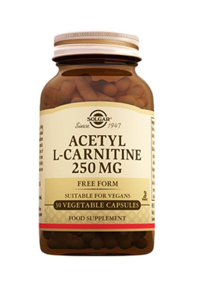Solgar Asetil L-Carnitine 250 mg