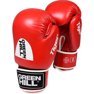 Green Hill Tiger Aiba Onaylı Deri Boks Eldiveni