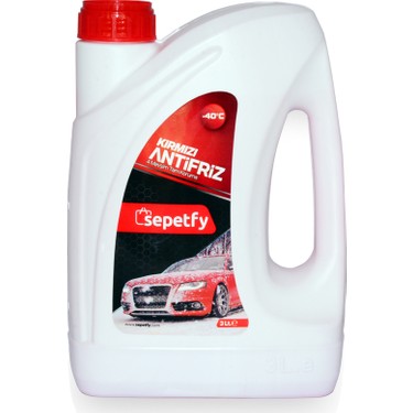 Sepetfy Kırmızı Antifriz