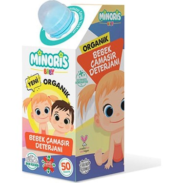Minoris Baby Organik Antialerjik Bebek Çamaşır Deterjanı