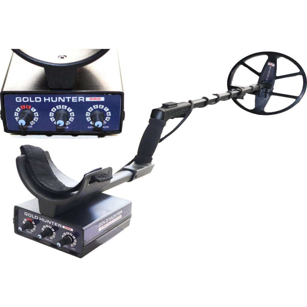 Gold Hunter Pro VLF-1000 Ayrımlı Derin Define Dedektörü