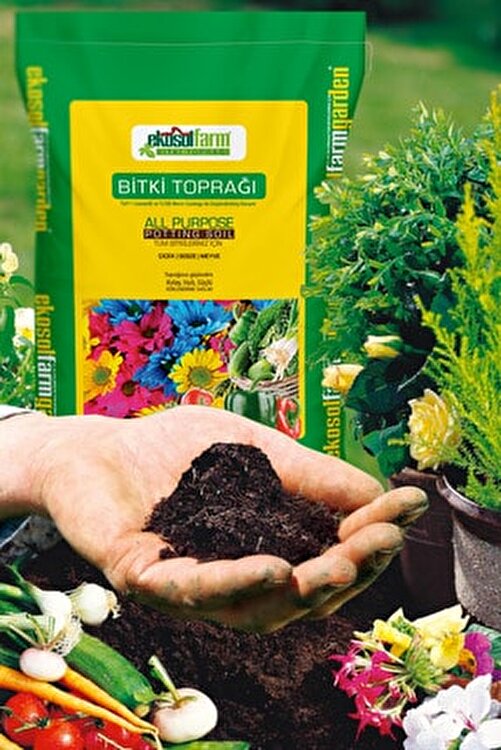 EkosolFarm Garden Bitki Toprağı Torf