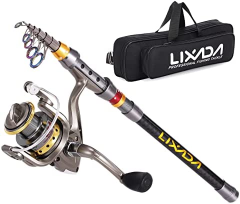 Lixada Teleskopik Olta ve Bobin Kombo Kit