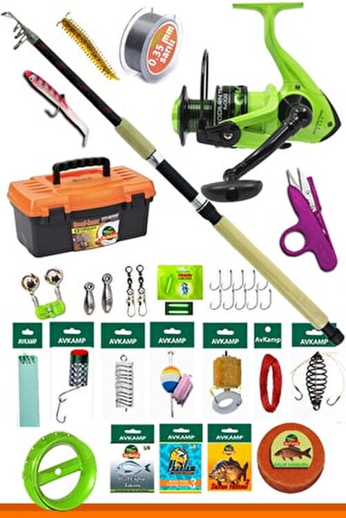 Remixon Deniz Ve Göl Profesyonel Olta Takımı Seti