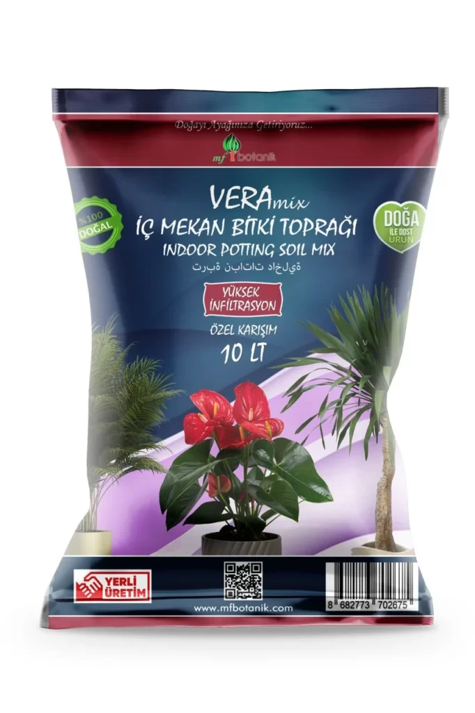 Vera Iç Mekan Bitki Toprağı 10 Litre Iç Mekan Çiçek Toprağı Toprak Harcı