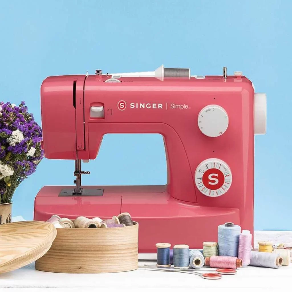 Singer Simple 3223R Kırmızı Ev Tipi Dikiş Makinesi