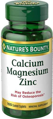 Nature’s Bounty Calcium Magnesium Zinc