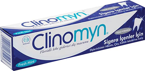 Clinomyn Sigara İçenler İçin Diş Macunu