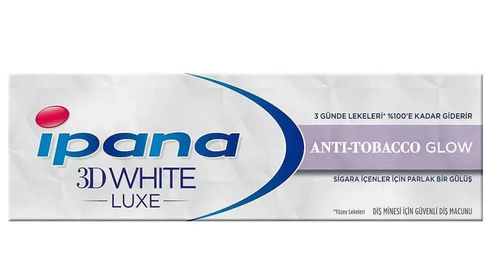 İpana 3D White Luxe Anti-Tobacco Glow Diş Macunu
