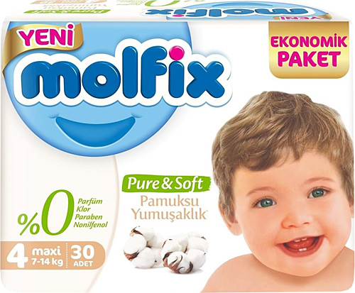 Molfix Pure&Soft Bebek Bezi