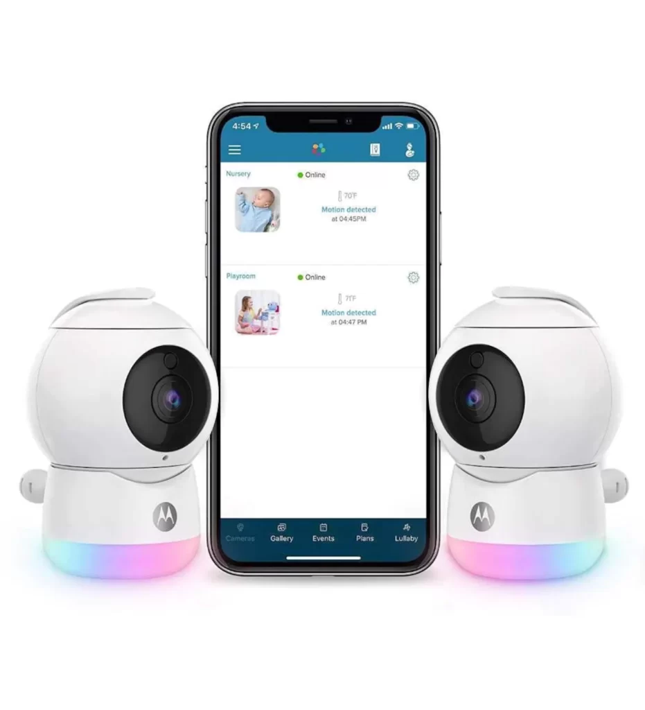 Motorola Peekaboo İkiz Kameralar Wifi 1080P Video Bebek Monitörü