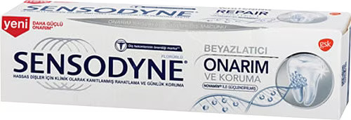 Sensodyne Onarım ve Koruma Beyazlatıcı Diş Macunu