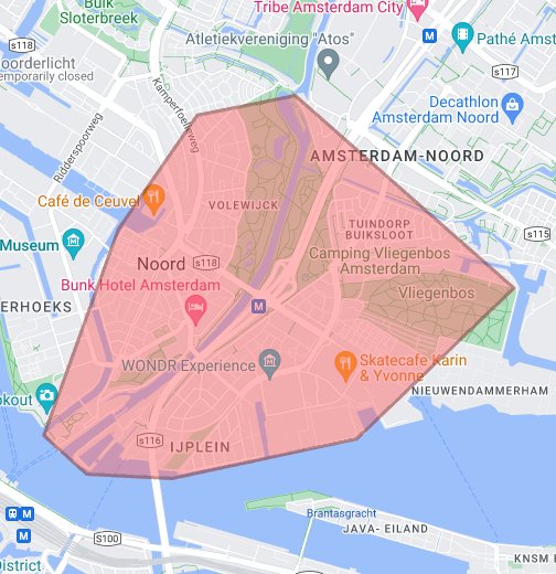 Amsterdam Noord Google Maps