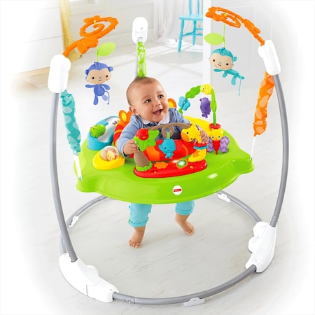 Fisher Price Yağmur Ormanı Müzikli Hoppala Jumperoo