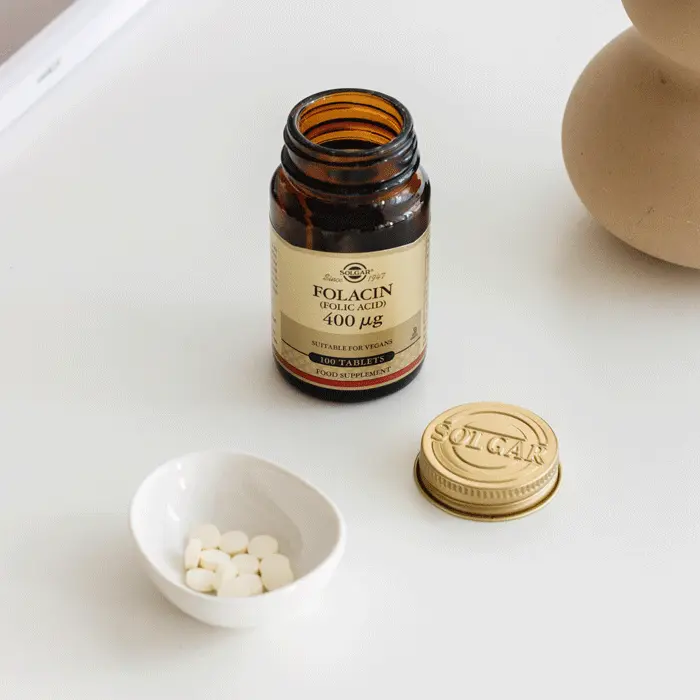 Solgar Folacin (Folic Acid) 400 Mcg 100 Tablet