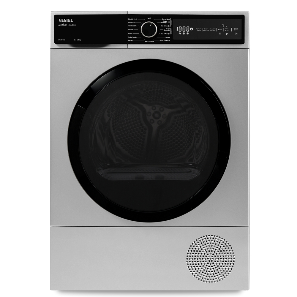 Vestel KMI 9701 G 9 KG A+++ Isı Pompalı Çamaşır Kurutma Makinesi