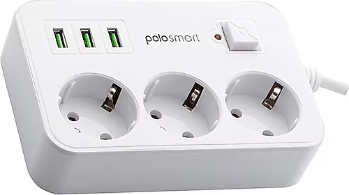 Polosmart Akım Korumalı Grup Priz Ve 3'lü Usb