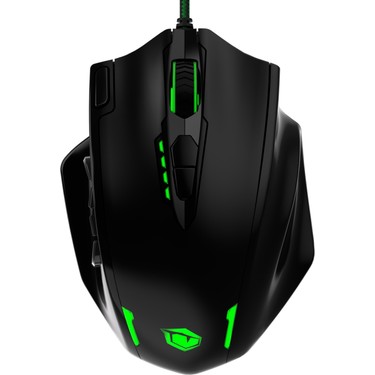Pusat V8 12400 DPI MMO 18 Tuşlu Kablolu RGB Oyuncu Mouse