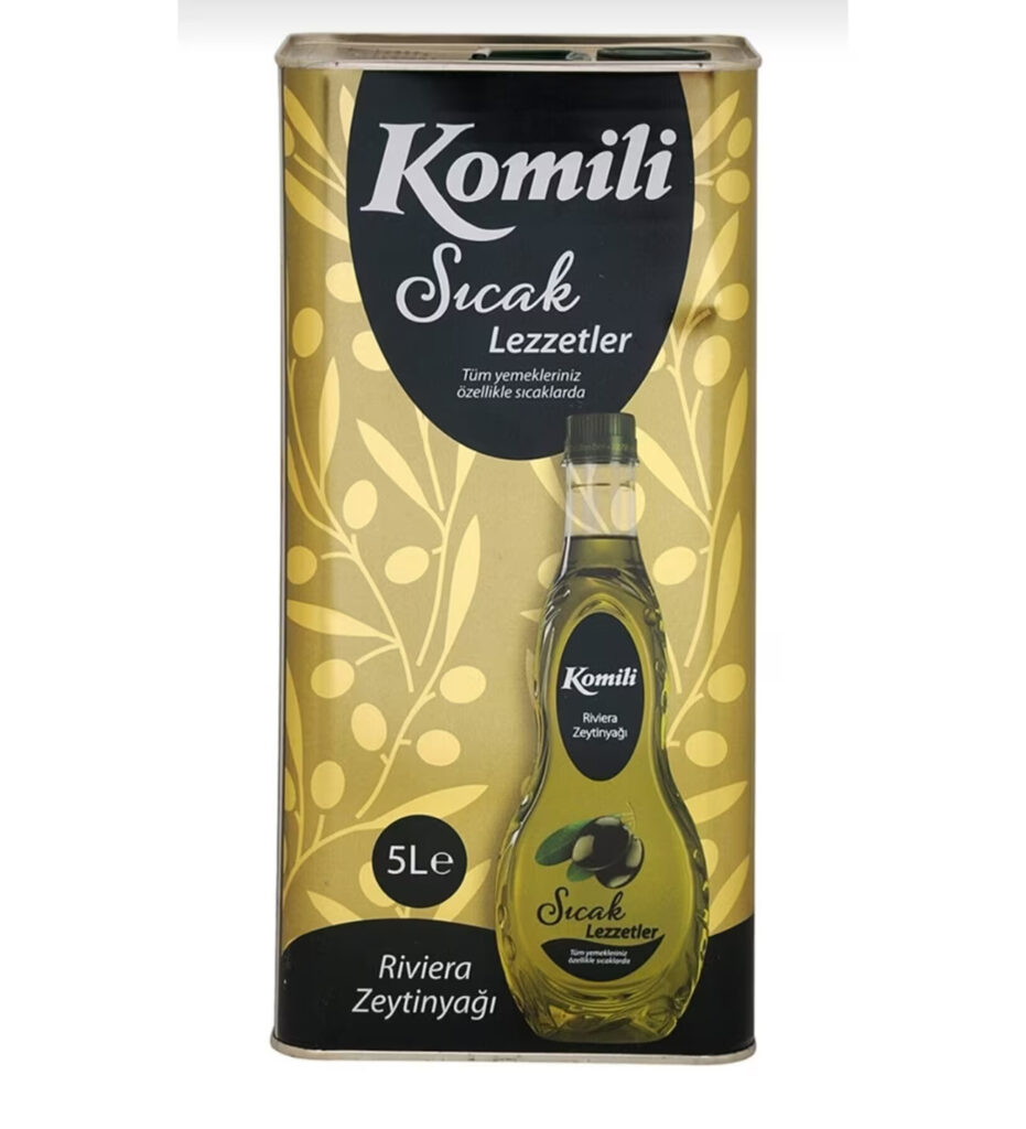 Komili Sıcak Lezzetler Riviera Zeytinyağı