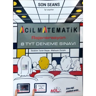 Acil Yayınları Tyt Son Seans 8 Rejenerasyon Deneme