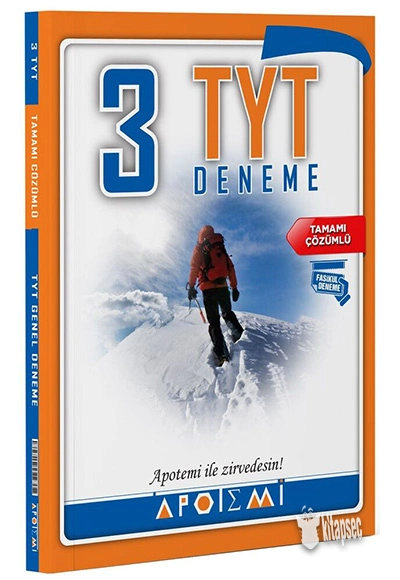 Apotemi Yayınları Tyt 3 Lü Deneme
