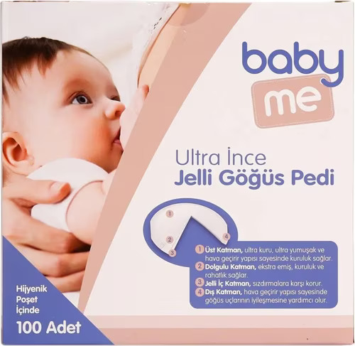 Baby Me Ultra İnce Jelli Göğüs Pedi