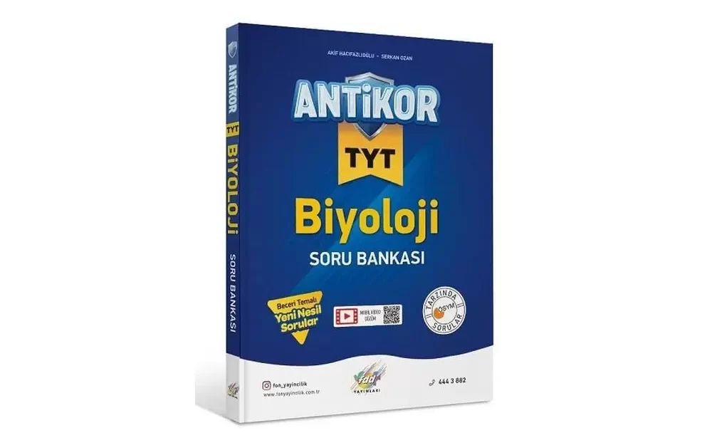 Antikor Tyt Biyoloji Soru Bankası