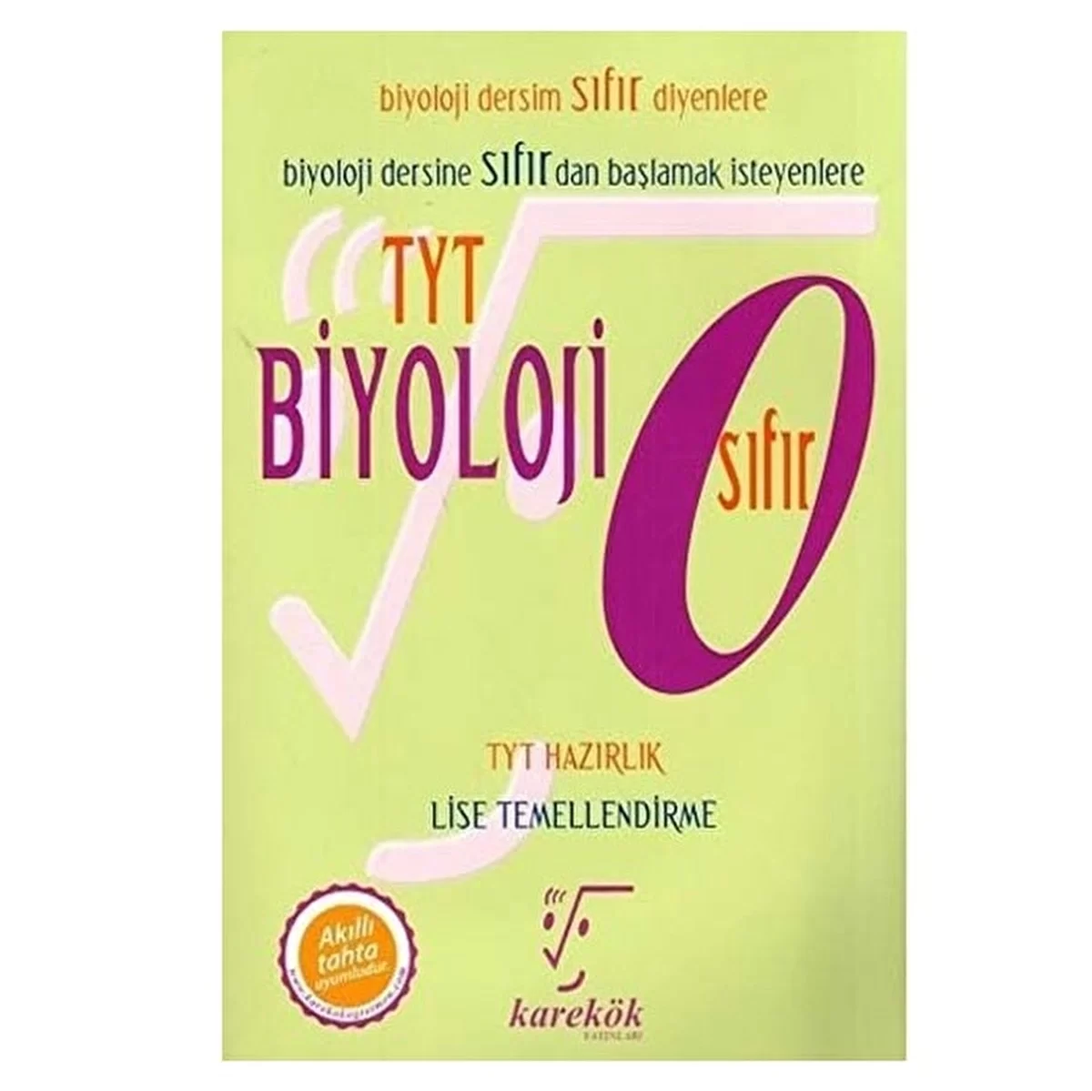 Karekök Yayınları TYT Sıfır Biyoloji