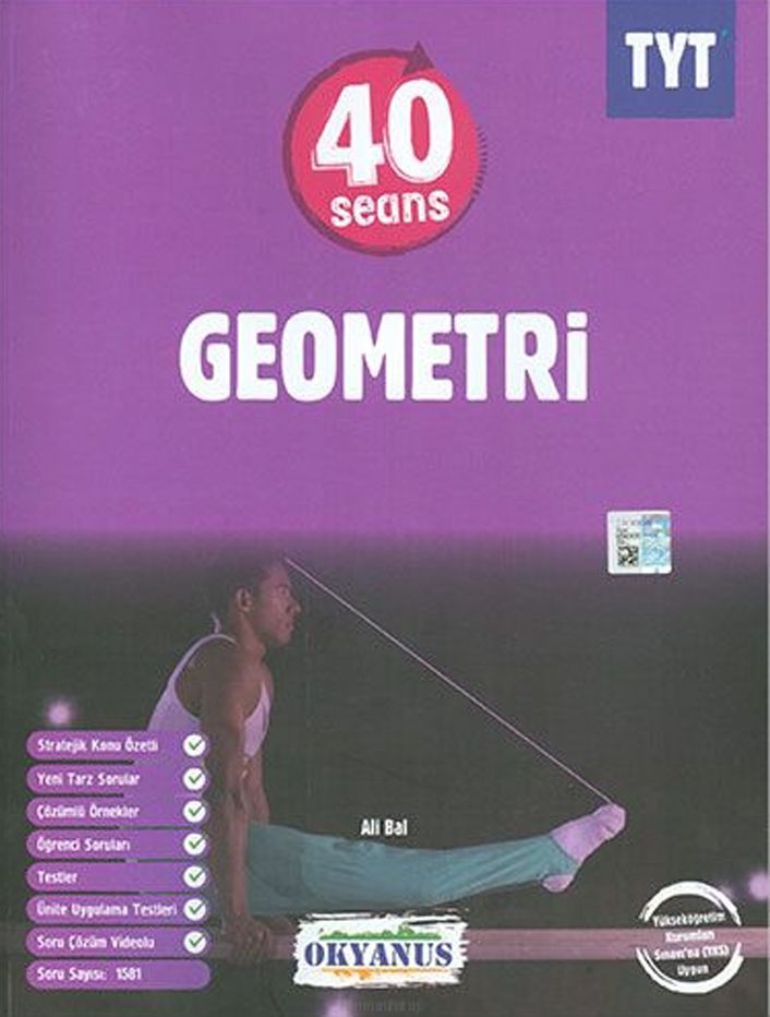 Okyanus Yayıncılık - 40 Seans TYT Geometri