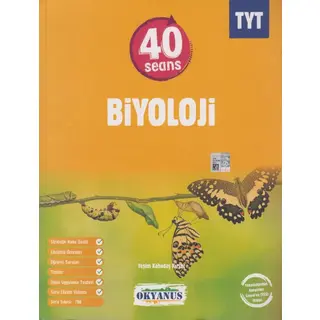 TYT Biyoloji 40 Seans Soru Bankası Okyanus Yayınları