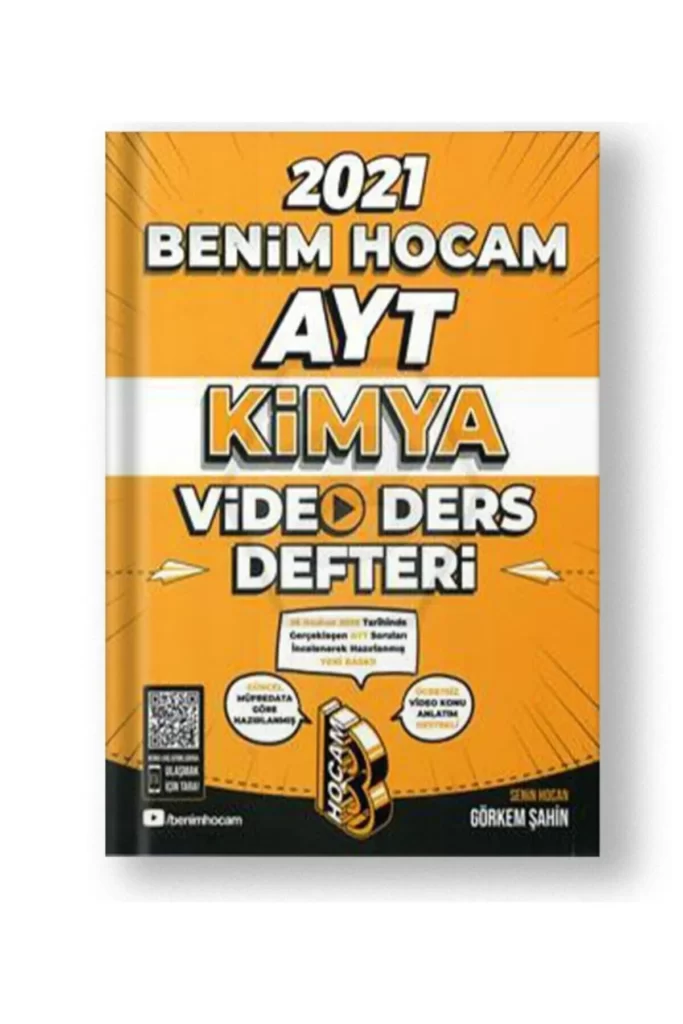 Benim Hocam AYT Kimya Video Ders Notları