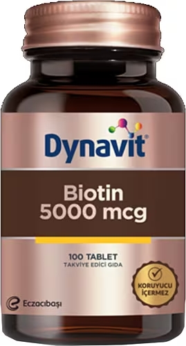Dynavit Biotin 5000 Mcg 100 Kapsül