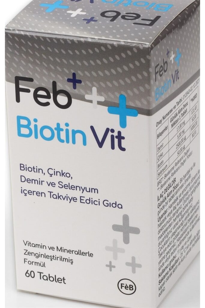 Feb Biotin Vit 60 Tablet