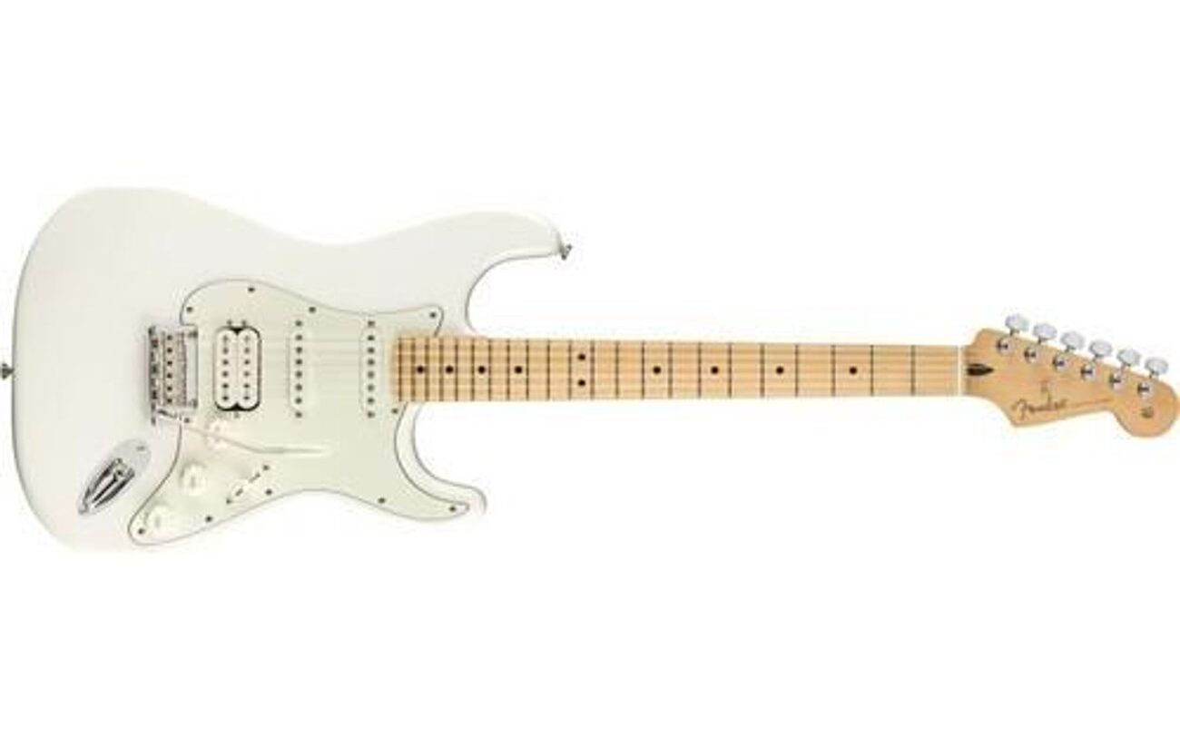Fender Player Strat Mn Pwt Elektro Gitar