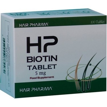 HP Biotin Tablet 5 Mg Biotin 100 Tablet