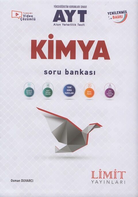 Limit Yayınları – AYT Kimya Soru Bankası