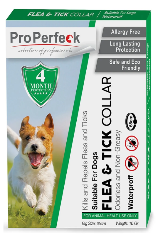 Pro Perfeckt Köpekler İçin Bitkisel Kene Pire Tasması