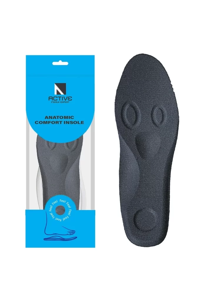 Active Team- 5 Nokta Anatomik, Metatarsal Destekli, Ortopedik Ayakkabı İç Tabanı