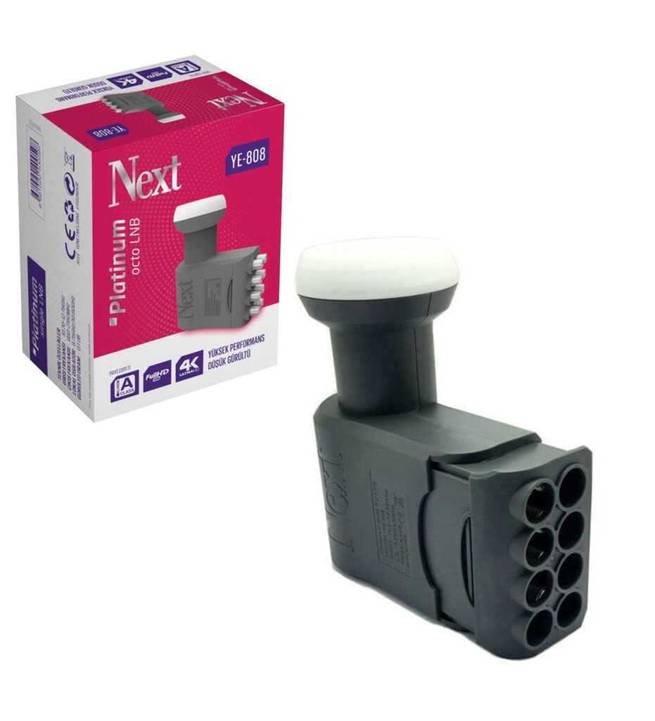Next Ye 808 Platinum Octo Lnb 0.1Db Full Hd 4K