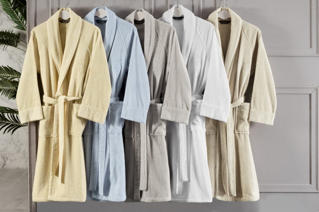 Soft Cotton Bornoz