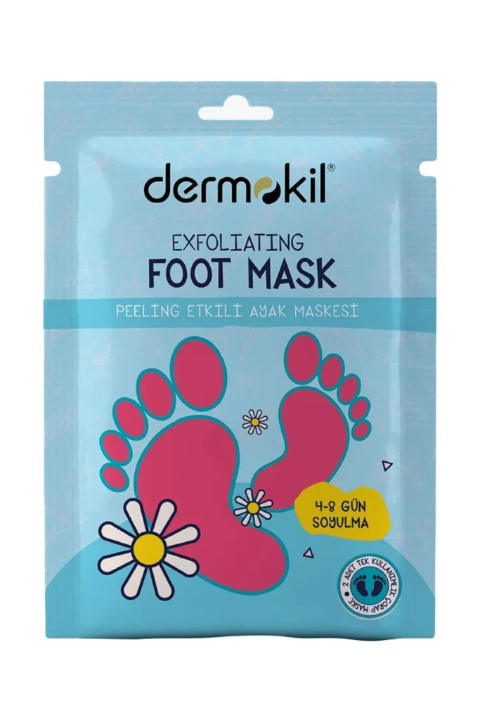 Dermokil Peeling Etkili Soyulabilir Ayak Maskesi