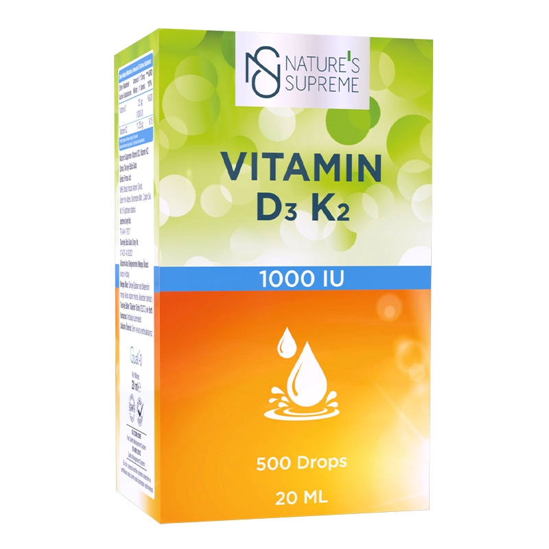 Nature’s Supreme Damla K Vitamini Takviyesi