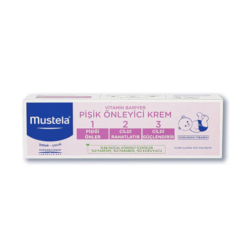 Mustela Vitamin Bariyer 1.2.3. Pişik Önleyici Krem