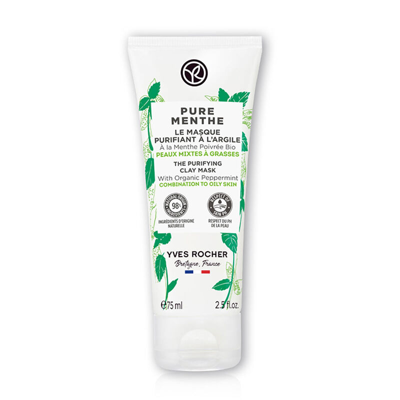 Yves Rocher Pure Menthe Karma ve Yağlı Ciltler İçin Kil Maskesi