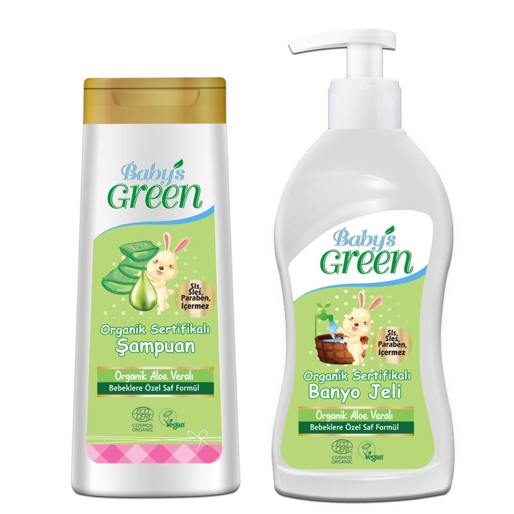 Baby’s Green Organik Bebek Saç Ve Vücut Şampuanı